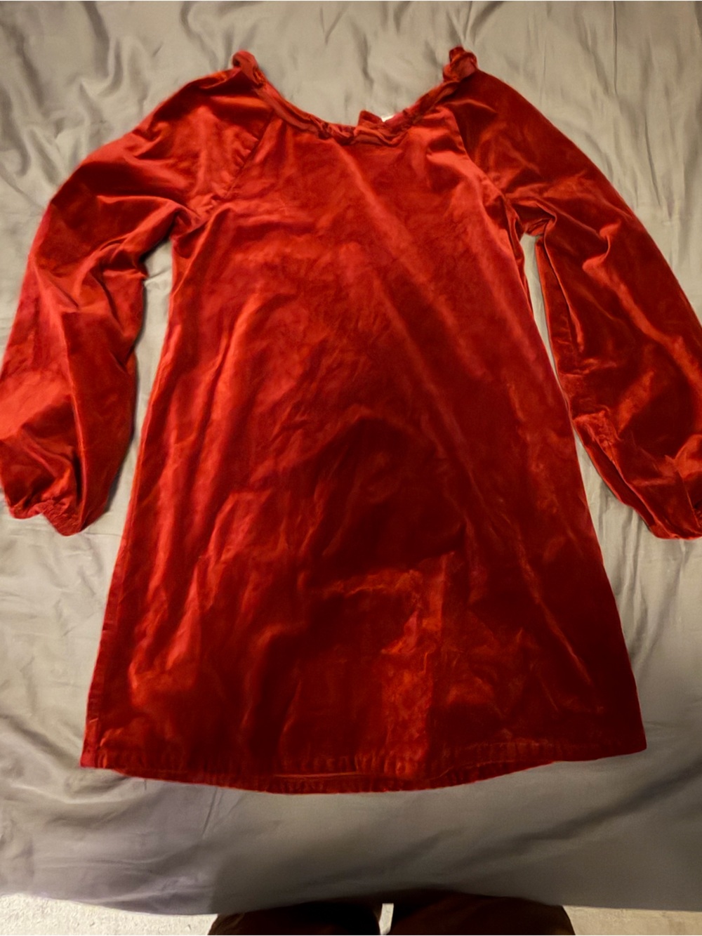 Red Velvet Dress- interview with the vampire “Claudia” vibes. Mini-goth